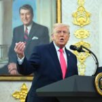 Sen. Markwayne Mullin sworn in as new DHS chief at the White House