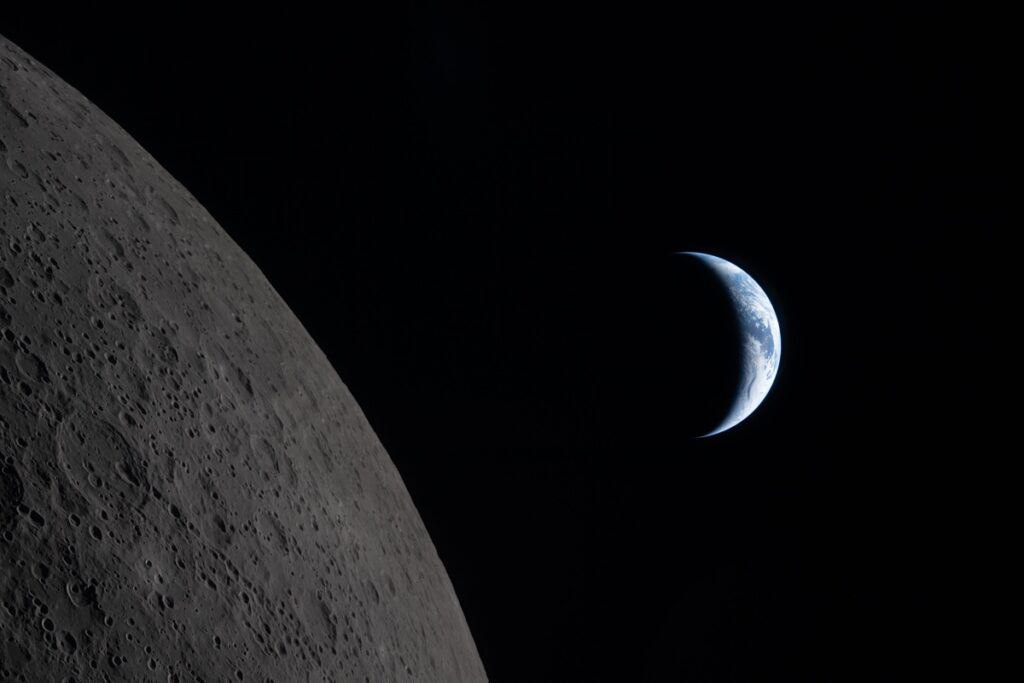 La NASA comparte imágenes capturadas por Artemis II en la cara oculta de la Luna